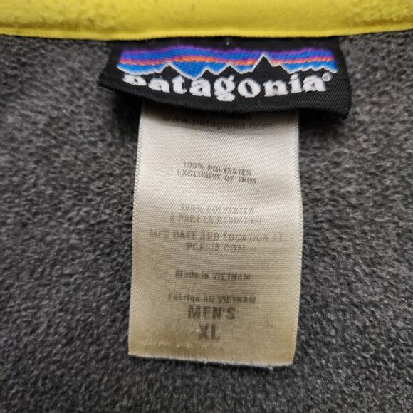 Patagonia Fleece Full Zip Jacket Size XL - Picture 3 of 4